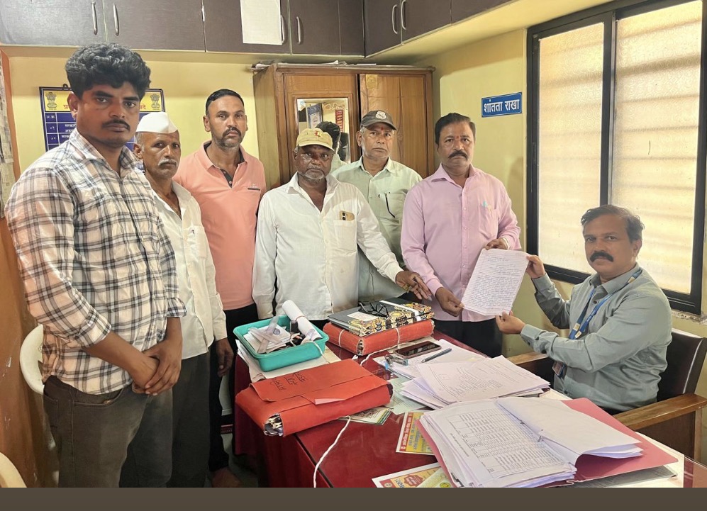 * पोपटवाडीतील पाण्याच्या टाकीच्या पुनर्बांधणीची मागणी; नागरिकांचे ग्रामपंचायतीला निवेदन*